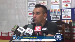 giacone sobre enfrentar a saprissa [upl. by Schonfeld]