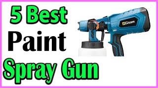 TOP 5 Best Electric Paint Spray Gun Review 2024 [upl. by Leihcey]