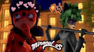 Ladybug se enamora de ClawNoir 🙀💚 Parodia de Ladybug temporada 6 [upl. by Notrem337]