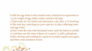 Preparation Purification and Identification of Lysozyme Part Two [upl. by Eylloh]