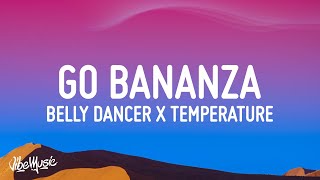 Belly Dancer x Temperature TikTok Remix dont be shy girl go bananza [upl. by Safier220]