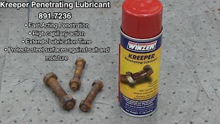 Kreeper Penetrating Lubricant Demonstration [upl. by Rapp]