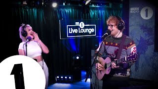 Ed Sheeran amp AnneMarie  Fairytale Of New York in the Live Lounge [upl. by Acemahs525]