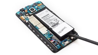 How to replace Samsung Galaxy Note 5 Battery [upl. by Bywoods]