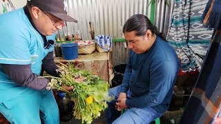 CAÑAR ECUADOR Haciendo la limpia espiritual para tener suerte en el Amor Dinero y Salud [upl. by Suhploda553]