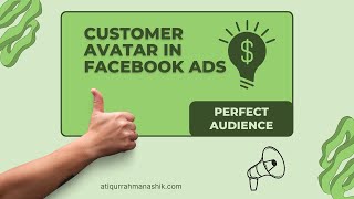 Customer Avatar in Facebook Ads  Select Perfect Audience  Facebook Ads for Beginners  Bangla [upl. by Earahs]