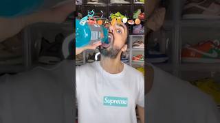 Food ASMR Eating a Gatorade bottle 🍾asmr food eating mukbang shorts [upl. by Matilde292]