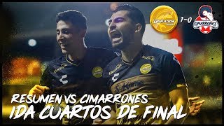 RESUMEN  DORADOS 10 CIMARRONES  IDA CUARTOS DE FINAL [upl. by Lezti]