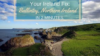 Your Ireland Fix Ballintoy Harbour Northern Ireland in 2 Mins Game of Thrones Filming Location [upl. by Nawuq]