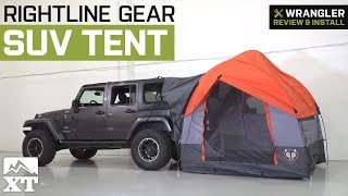 Jeep Wrangler Rightline Gear SUV Tent 19872018 YJ TJ JK amp JL Review amp Install [upl. by Benildis]