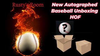 New HOF Autographed Baseball Unboxing  Nice Hall of Fame [upl. by Birmingham222]