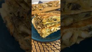 QUESADILLAS DE POLLO Y CHAMPIÑONES shortvideo shorts receta [upl. by Dalpe]