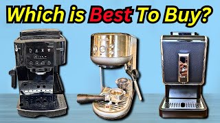 Best Beginner Espresso Machine Top 7 Starter Choices [upl. by Royo]