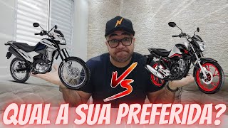 DE SUA OPINIÃO HONDA BROS 160 OU CG TITAN 160 QUAL A MELHOR ESCOLHA EM 2023 [upl. by Suoiradal40]