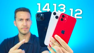 iPhone 12 vs 13 vs 14 en 2024 ¿Cuál comprar 🔥 No te equivoques [upl. by Einhoj492]