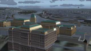 Dreamy Air Show over Budapest  an FSX movie  Liszt 200 [upl. by Llednor426]