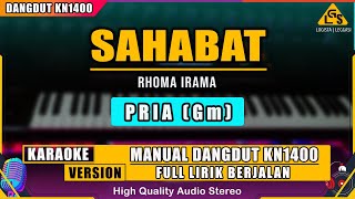 SAHABAT  RHOMA IRAMA KARAOKE DANGDUT ORIGINAL [upl. by Marjana901]