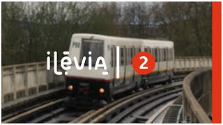 🇫🇷 ⸱ 4K  ILÉVIA Passages de VAL 206 et 208 à la station Porte dArras  Ligne 2 du métro  Lille [upl. by Armmat]