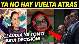 NO HAY VUELTA ATRAS ¡CLAUDIA YA TOMO ESTA DECISIÓN PIÑA SE LE BORRO ASTA LA SONRISA [upl. by Filippo]