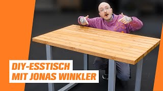 DIYEsstisch bauen – mit Jonas Winkler 💪 [upl. by Boesch]