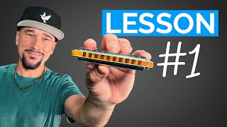 Beginner Harmonica Lesson 1 Your Very First Lesson [upl. by Dell]