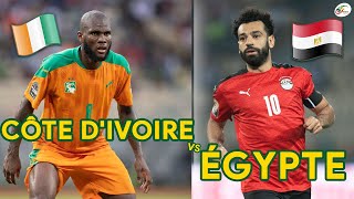 🇨🇮 🇪🇬 CÔTE DIVOIRE  ÉGYPTE EN DIRECT  SUIVEZ LE LIVE  8E DE FINALE [upl. by Nibroc]