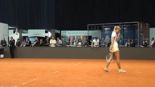 Maria Sharapova training session Part 2  Porsche Tennis Grand Prix 2013 [upl. by Chrysler32]