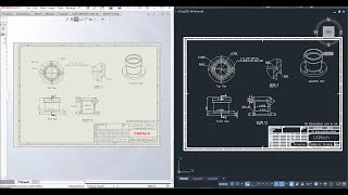 How to convert Solidworks to AutoCAD  Exporting Drawings as DXF or DWG [upl. by Shieh]