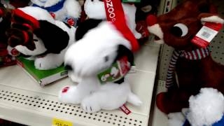 Santa Snoopy Animated Christmas Plush  CollectPeanutscom [upl. by Aizirtap790]