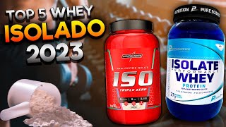 🚨TOP 5 Melhores WHEY PROTEIN ISOLADO em 2023 ⭐⭐⭐⭐⭐ [upl. by Padegs]