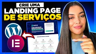 Como Criar Uma Landing Page de Serviços no WordPress e Elementor Grátis Passo a Passo e do Zero [upl. by Worden]