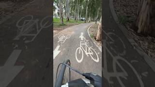 A bicycle trip from Hayarkon Park to my native Bnei Brak park izrail trevel bicycletrip [upl. by Alexandr]