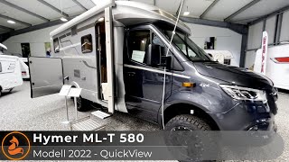 Hymer MLT 580  2022 Allrad 4x4  The Ultimate Luxury OffRoad Vehicle [upl. by Ailemap]