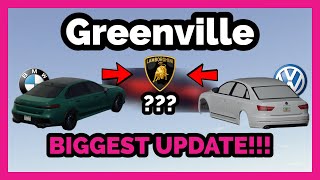 BIGGEST Greenville UPDATE COMING THIS MONTH Roblox Greenville [upl. by Chivers]