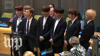 BTS Speech at the United Nations Full Speech from 2018 [upl. by Sirah40]