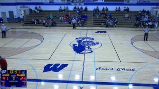 West Iron County High School vs Kingsford High School Mens Varsity Basketball [upl. by Breech595]