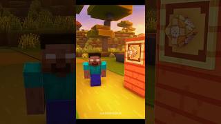 Naughty Herobrine crying 😂 shorts minecraft funny fpy viral [upl. by Rehsu]