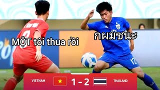 Highlight Vietnam vs Thailand 12 Semifinal Asean U16 Championship 2024 [upl. by Sparke]