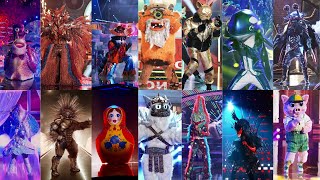 All MS5 Masked Singer Reveals Season 5  The Masked Singer Season 5 [upl. by Bradly]