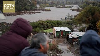 Lluvias en varias regiones de Chile dejan más de 7500 damnificados y pérdida agrícolas millonarias [upl. by Eidnil]