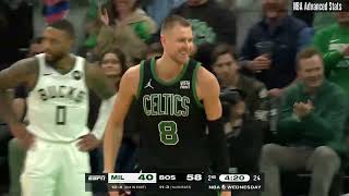 Kristaps Porzingis 21 pts 6 reb 1 ast vs Milwaukee Bucks  20231122 [upl. by Ingalls]