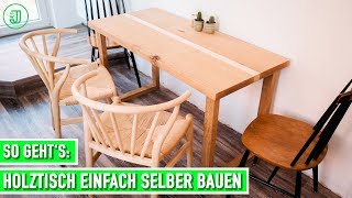 KÜCHENTISCH einfach und schnell selber bauen  Jonas Winkler [upl. by Calan922]