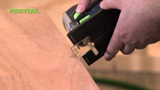 Splintervrij zagen met de Festool decoupeerzaag PS 420  Festool Quick Guide [upl. by Atena]