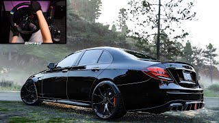 Forza Horizon 5  BRABUS 800 MercedesAMG E63S Looks Sound TOP SPEED Steering Wheel Gameplay [upl. by Iila874]