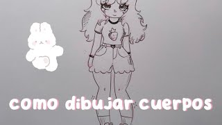 TUTORIAL como dibujar cuerpos actualizado ⭐️ [upl. by Ceporah]