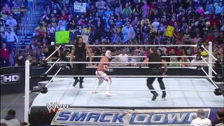 Sin Cara vs Damien Sandow SuperSmackDown Dec 18 2012 [upl. by Libb]