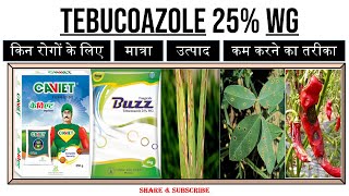 Tebuconazole 25 WG Fungicide  प्रयोग  मात्रा  कौन रोग  कार्य करने का तरीका  Folicur Orius [upl. by Cord]