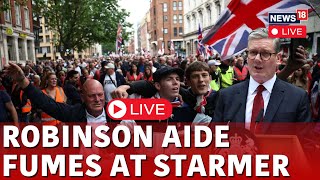 UK News Live  Tommy Robinson March Live  Tommy Robinson News  UK Protest  Keir Starmer Live [upl. by Arvell]