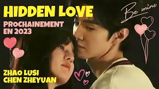 Hidden Love 2023 偷偷藏不住 avec Zhao Lusi et Chen Zheyuan romance sur YOUKU à partir du 20 juin 2023 [upl. by Nidroj]