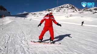 Corso di Snowboard  Lezione 8  Piegamento e Distensione [upl. by Sophia]